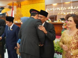 Kapolres Langkat Hadiri Rapat Paripurna Pelantikan Pimpinan DPRD